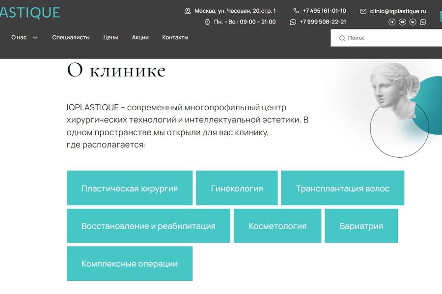 Перевод сайта IQPLASTIQUE (1428)