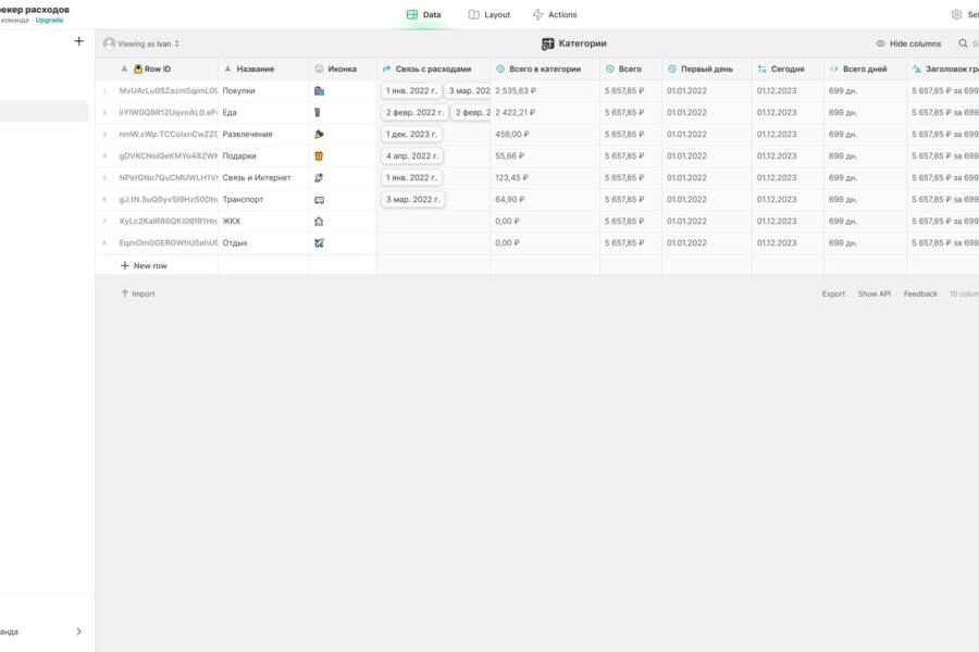 Glide: трекер расходов с аналитикой (5558)