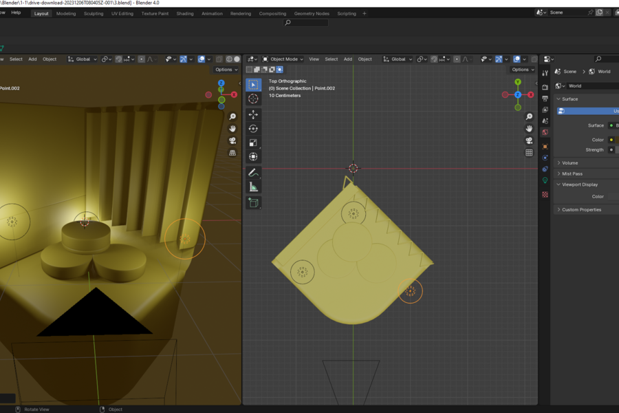 Blender 3D: Наушники. Реклама JBC. (5467)