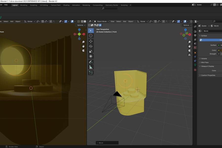 Blender 3D: Наушники. Реклама JBC. (5464)