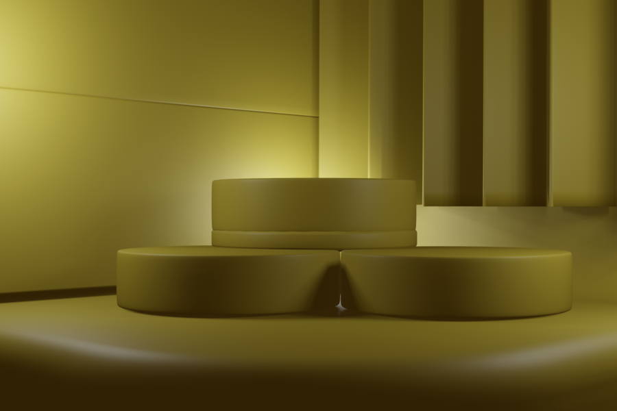 Blender 3D: Наушники. Реклама JBC. (5463)