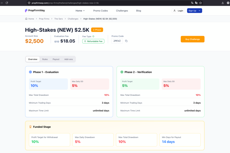 PropFirmWay - платформа для сравнения проп-трейдинговых фирм: каталог челленджей, рейтинги и отзывы трейдеров, AI-скрейпер, SEO-ядро | Next.js, Nest.js, Node.js (5780)