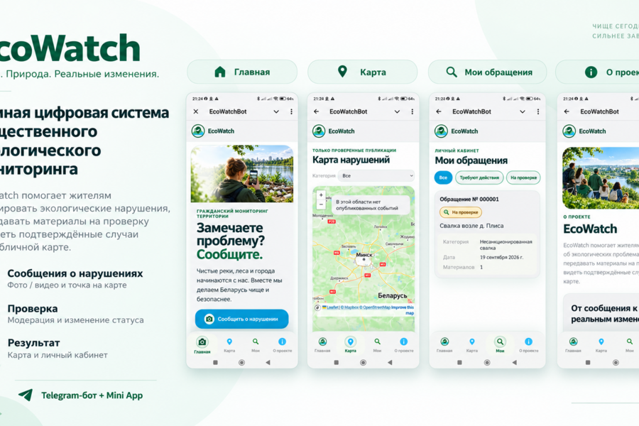 EcoWatch — единая цифровая система общественного экологического мониторинга (6203)