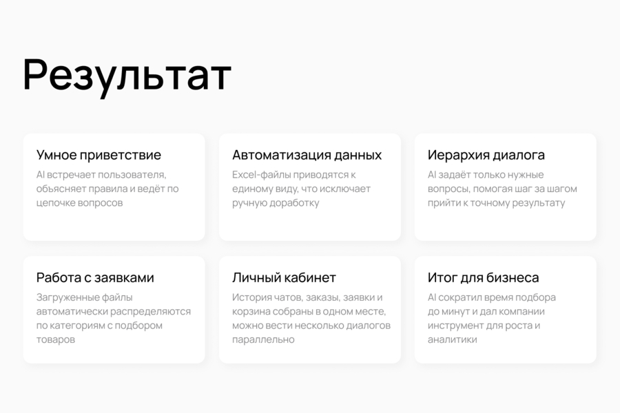 Разработка платформы Acer AI для умного подбора техники и оборудования (6680)