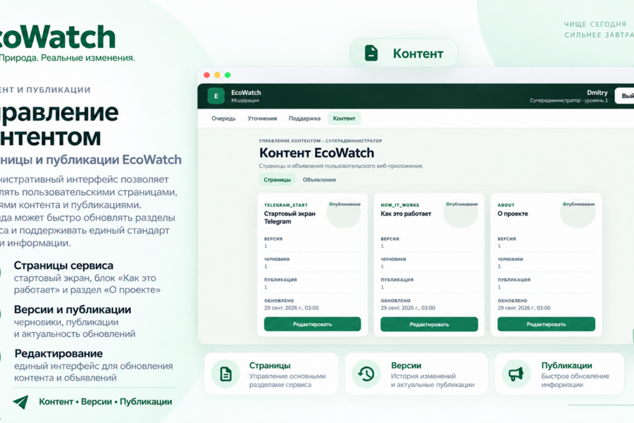EcoWatch — единая цифровая система общественного экологического мониторинга (6212)